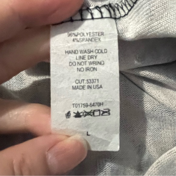 NWT HoneyMe leopard top. Size L - Picture 5 of 7